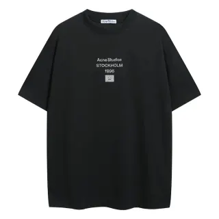 Acne Studios Black 'Stockholm 1996' T-Shirt — seller product photo