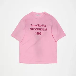 Acne Studios Pink Stockholm 1996 T-Shirt — seller product photo