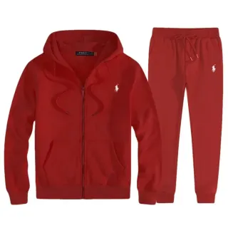 Polo Ralph Lauren Red Zip-Up Tracksuit Set — seller product photo