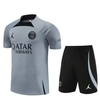 Nike Air Jordan PSG Away Kit Grey/Black Set — seller product photo