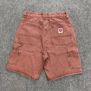 Carhartt Carpenter Shorts Red Denim — seller product photo