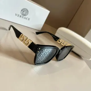 Versace Medusa Black Gold Frame Sunglasses — seller product photo