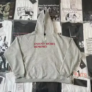 Enfants Riches Déprimés Grey Hoodie — seller product photo
