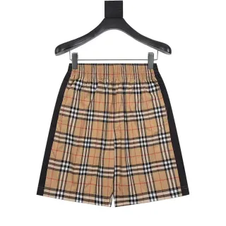 Burberry Vintage Check Plaid Shorts Beige — seller product photo