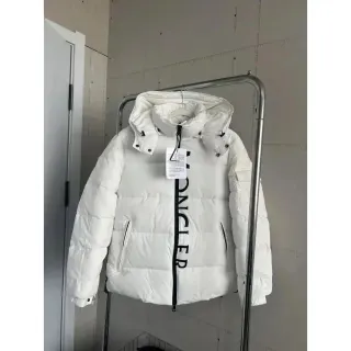 Moncler White Logo Puffer Jacket — seller product photo