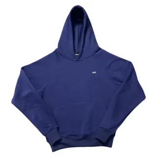 Navy BPM Hoodie with Embroidered Logo — seller product photo