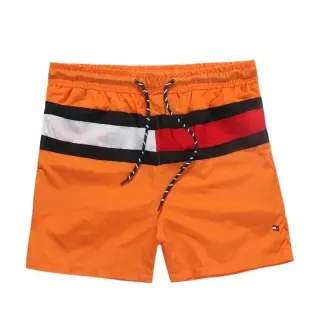 Tommy Hilfiger Orange Striped Shorts — seller product photo