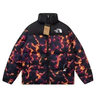 The North Face Nuptse Flame Print Parka — seller product photo