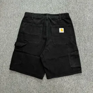 Carhartt Work In Progress Black Cargo Shorts — seller product photo