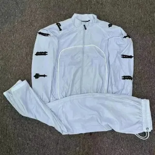 Light Grey Tracksuit with Black Accents — seller product photo