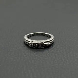 Chrome Hearts Cemetery Cross Ring Silver Jewelry — seller product photo