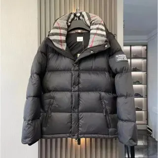 Burberry Black Classic Parka — seller product photo