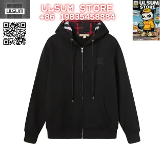 Burberry TB Monogram Black Hoodie Jacket — seller product photo