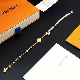 Louis Vuitton Tabi Pearl & Gold Bracelet — seller product photo