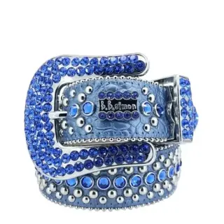 b.b. simon Blue Crystal Belt — seller product photo