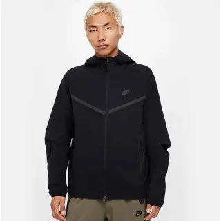 Nike Tech Fleece Black Hooded Jacket — seller product photo
