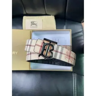 Burberry Check Monogram Belt Beige — seller product photo