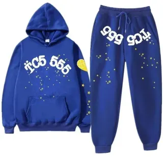 Blue TC5 555 Co-ord Set with Star Print — seller product photo