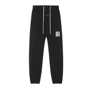 Black Silicone Logo Sweatpants — seller product photo