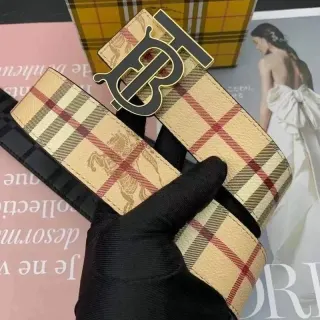 Burberry Classic Check Belt with TB Buckle — seller product photo