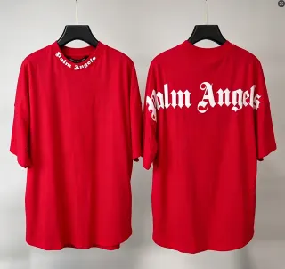 Palm Angels Red 'Palm Angels' Logo T-Shirt — seller product photo