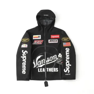 Supreme SUP-02 Black Vanson Leathers Jacket — seller product photo