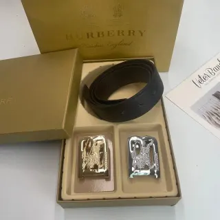Burberry Classic Check Belt Set in Black — seller product photo