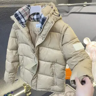 Burberry Beige Puffer Jacket Parka — seller product photo