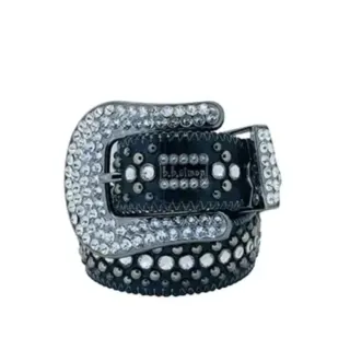 B.b. Simon Crystal Belt Black — seller product photo