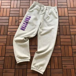 Trapstar Grey 'TRAPSTAR' Embroidered Sweatpants — seller product photo