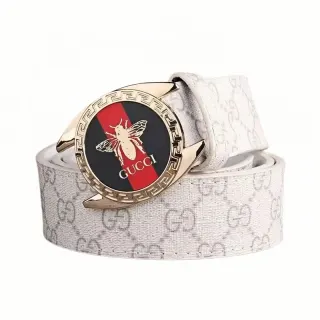 Gucci Bee Motif Belt White — seller product photo