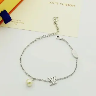 Louis Vuitton Tabi Pearl LV Logo Bracelet — seller product photo