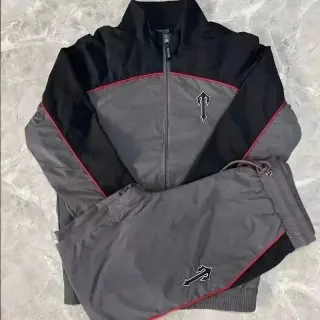 Trapstar Shooters Tracksuit Grey/Black — seller product photo