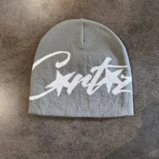 Beanie 'Curtis' Grey/White Headwear — seller product photo