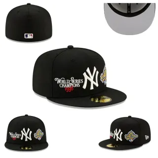 New Era 59FIFTY World Series Champions 1996 NY Yankees Black Cap — seller product photo