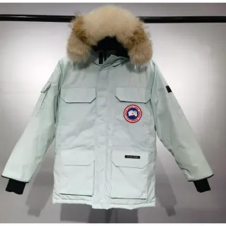 Canada Goose Expedition Light Blue Parka with Fur Hood — seller product photo