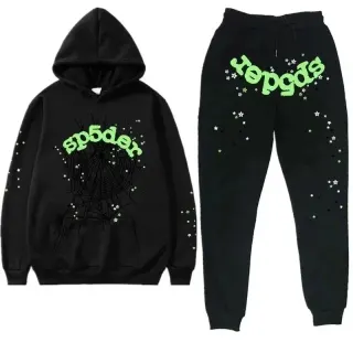 SP5DER Spider 'Yopgas' Black Tracksuit Set — seller product photo