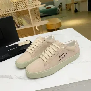 Saint Laurent Classic Logo Beige Sneakers — seller product photo