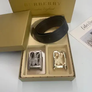 Burberry Classic Leather Belt with Iconic Buckle — seller product photo