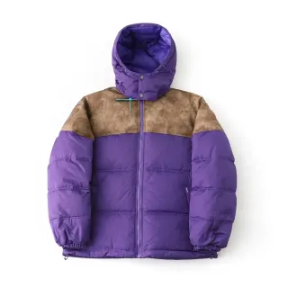 Purple & Brown SUP-34 Puffer Jacket — seller product photo