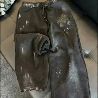 Chrome Hearts Distressed Cross Sweatpants — seller product photo