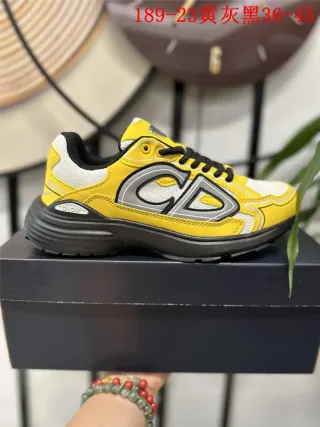 Dior CD Sneakers Yellow/White — seller product photo