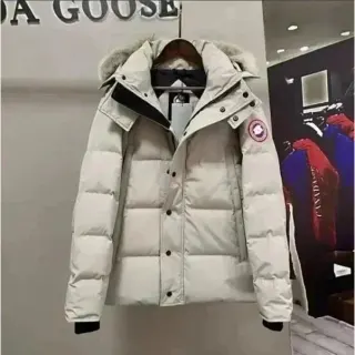 Canada Goose Expedition Beige Puffer Jacket — seller product photo