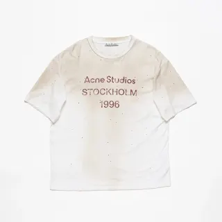 Acne Studios White 'Stockholm 1996' T-Shirt — seller product photo