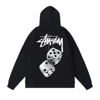 Stussy Dice Print Black Hoodie — seller product photo