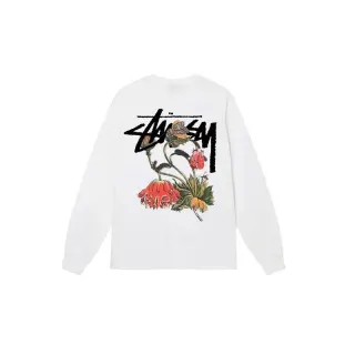 Stussy Stüssy Floral Print Long Sleeve T-Shirt White — seller product photo