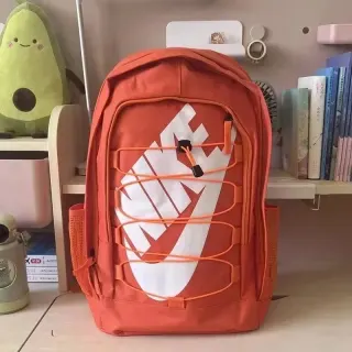 Nike Backpack Orange Solid Bag — seller product photo