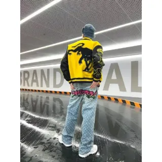 Louis Vuitton Neverfull Jeans Blue — seller product photo