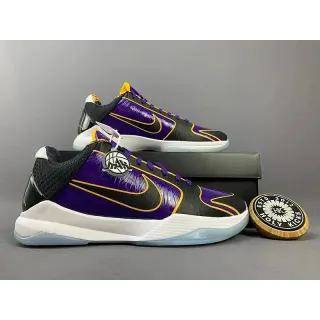 Nike Air Zoom Kobe 5 Lakers Purple Basketball Shoes — seller product photo