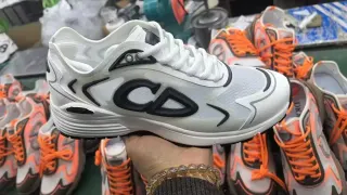 Dior CD Logo White Mesh Sneakers — seller product photo